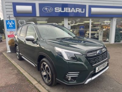 Subaru Forester 2.0i e-Boxer XE Premium 5dr Lineartronic Estate Petrol / Electric Hybrid Green at Subaru Used Vehicle Locator Coleshill