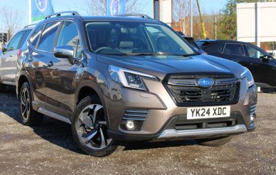 Subaru Forester 2.0i e-Boxer XE Premium 5dr Lineartronic Estate Petrol/Electric Hybrid GOLD at Subaru Used Vehicle Locator Coleshill