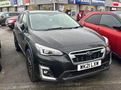 Subaru XV 2.0i e-Boxer SE Premium 5dr Lineartronic Hatchback Petrol/Electric Hybrid BLACK at Subaru Used Vehicle Locator Coleshill