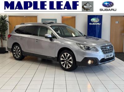 Subaru Outback 2.5i SE Premium 5dr Lineartronic Estate Petrol SILVER at Subaru Used Vehicle Locator Coleshill