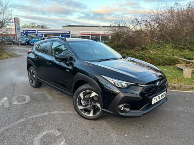 Subaru Crosstrek 2.0i e-Boxer Touring 5dr Lineartronic Hatchback Petrol/Electric Hybrid BLACK at Subaru Used Vehicle Locator Coleshill