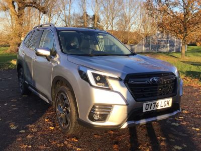 Subaru Forester 2.0 e-Boxer XE Premium SUV Petrol / Electric Hybrid Ice Silver Metallic at Subaru Used Vehicle Locator Coleshill