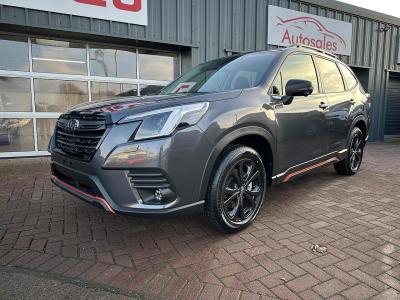 Subaru Forester 2.0 e-Boxer Sport Lineartronic 4WD Euro 6 (s/s) 5dr Estate Hybrid Magnetite Grey Metallic at Subaru Used Vehicle Locator Coleshill