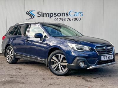 Subaru Outback 2.5i SE Premium 5dr Lineartronic Estate Petrol BLUE at Subaru Used Vehicle Locator Coleshill