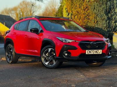 Subaru Crosstrek 2.0i e-Boxer Touring 5dr Lineartronic Hatchback Petrol/Electric Hybrid RED at Subaru Used Vehicle Locator Coleshill