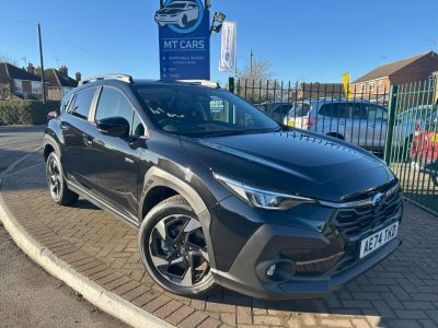 Subaru Crosstrek 2.0i e-Boxer Touring 5dr Lineartronic Four Wheel Drive Petrol/Electric Hybrid Black at Subaru Used Vehicle Locator Coleshill