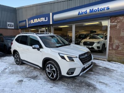 Subaru Forester 2.0i e-Boxer XE Premium 5dr Lineartronic AWD Estate Hybrid White at Subaru Used Vehicle Locator Coleshill