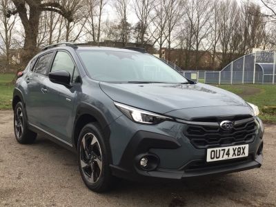 Subaru Crosstrek 2.0i e-Boxer Touring 5dr Lineartronic Hatchback Hybrid Blue at Subaru Used Vehicle Locator Coleshill