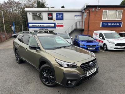 Subaru Outback 2.5i Field 5dr Lineartronic Estate Petrol GREEN at Subaru Used Vehicle Locator Coleshill