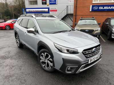 Subaru Outback 2.5i Touring 5dr Lineartronic Estate Petrol SILVER at Subaru Used Vehicle Locator Coleshill