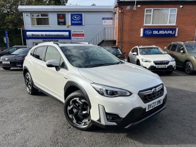 Subaru XV 2.0i e-Boxer SE Premium 5dr Lineartronic Hatchback Petrol/Electric Hybrid WHITE at Subaru Used Vehicle Locator Coleshill