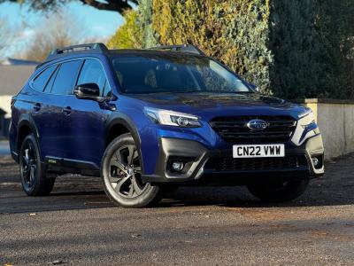 Subaru Outback 2.5i Field Lineartronic 4WD Euro 6 (s/s) 5dr Estate Petrol Blue at Subaru Used Vehicle Locator Coleshill