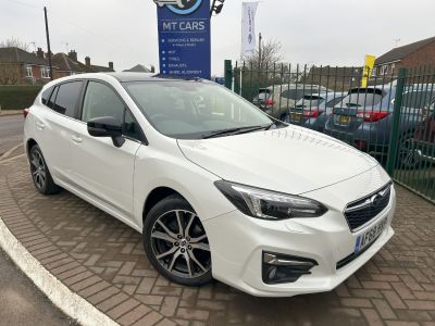 Subaru Impreza 2.0i SE 5dr Lineartronic Hatchback Petrol WHITE at Subaru Used Vehicle Locator Coleshill