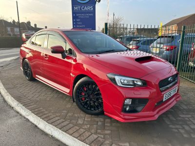 Subaru WRX STi 2.5 WRX STi Type UK 4dr Saloon Petrol Red at Subaru Used Vehicle Locator Coleshill