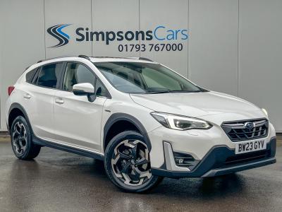 Subaru XV 2.0i e-Boxer SE Premium 5dr Lineartronic Hatchback Petrol/Electric Hybrid WHITE at Subaru Used Vehicle Locator Coleshill