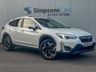 Subaru XV 2.0i e-Boxer SE Premium 5dr Lineartronic Hatchback Petrol/Electric Hybrid WHITE at Subaru Used Vehicle Locator Coleshill