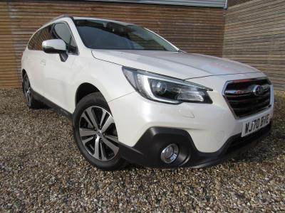 Subaru Outback 2.5i SE Premium 5dr Lineartronic Estate Petrol WHITE at Subaru Used Vehicle Locator Coleshill