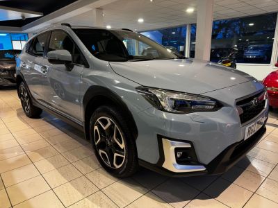 Subaru XV 2.0 𝐕𝐄𝐇𝐈𝐂𝐋𝐄 𝐑𝐄𝐒𝐄𝐑𝐕𝐄𝐃 Hatchback Petrol / Electric Hybrid Grey at Subaru Used Vehicle Locator Coleshill