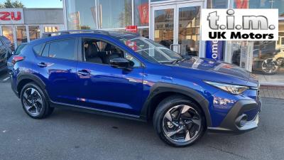 Subaru Crosstrek 2.0i e-Boxer Touring 5dr Lineartronic Hatchback Petrol/Electric Hybrid BLUE at Subaru Used Vehicle Locator Coleshill