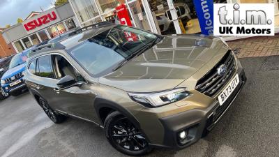 Subaru Outback 2.5i Field 5dr Lineartronic Estate Petrol GREEN at Subaru Used Vehicle Locator Coleshill