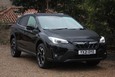 Subaru XV 2.0i e-Boxer SE Premium 5dr Lineartronic Hatchback Petrol/Electric Hybrid BLACK at Subaru Used Vehicle Locator Coleshill