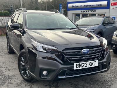 Subaru Outback 2.5i Field 5dr Lineartronic Estate Petrol BLACK at Subaru Used Vehicle Locator Coleshill