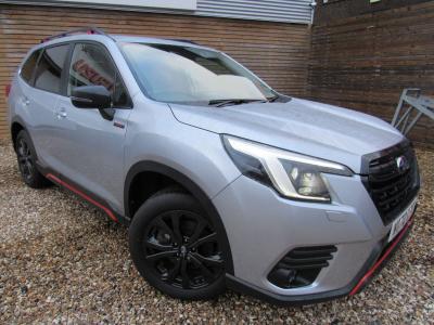 Subaru Forester 2.0i e-Boxer Sport 5dr Lineartronic Estate Petrol/Electric Hybrid SILVER at Subaru Used Vehicle Locator Coleshill