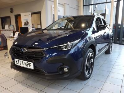 Subaru Crosstrek 2.0i e-Boxer Touring 5dr Lineartronic Hatchback Petrol/Electric Hybrid BLUE at Subaru Used Vehicle Locator Coleshill