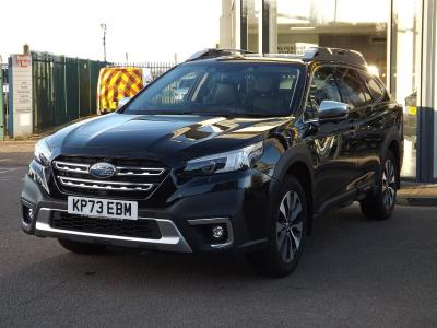 Subaru Outback 2.5i Touring 5dr Lineartronic Estate Petrol BLACK at Subaru Used Vehicle Locator Coleshill