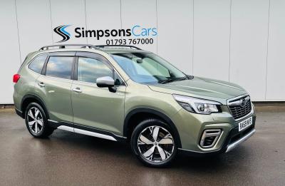 Subaru Forester 2.0 e-Boxer XE Premium Lineartronic 4WD Euro 6 (s/s) 5dr SUV Hybrid Jasper Green at Subaru Used Vehicle Locator Coleshill