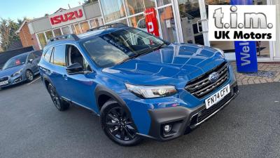 Subaru Outback 2.5i Touring X 5dr Lineartronic Estate Petrol BLUE at Subaru Used Vehicle Locator Coleshill