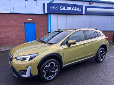 Subaru XV 2.0 e-Boxer SE Premium Lineartronic 4WD Euro 6 (s/s) 5dr SUV Hybrid Yellow at Subaru Used Vehicle Locator Coleshill