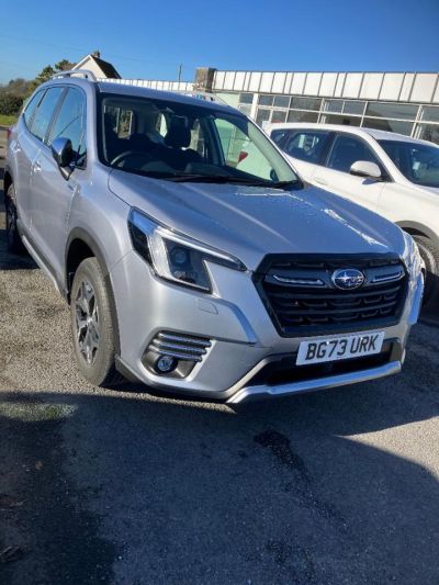 Subaru Forester 2.0i e-Boxer XE 5dr Lineartronic Estate Petrol / Electric Hybrid Silver at Subaru Used Vehicle Locator Coleshill