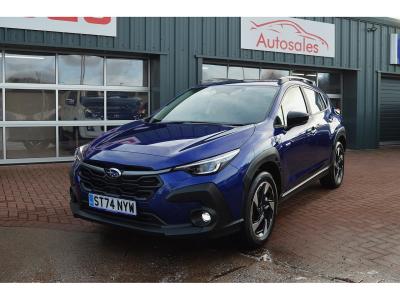 Subaru Crosstrek 2.0i e-Boxer Touring 5dr Lineartronic Hatchback Petrol/Electric Hybrid Sapphire Blue Pearl at Subaru Used Vehicle Locator Coleshill