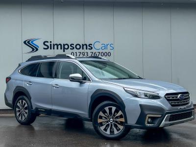 Subaru Outback 2.5i Touring Lineartronic 4WD Euro 6 (s/s) 5dr Estate Petrol Ice Silver at Subaru Used Vehicle Locator Coleshill