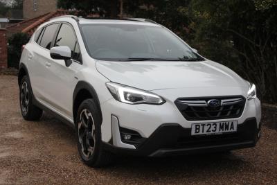 Subaru XV 2.0i e-Boxer SE Premium 5dr Lineartronic Hatchback Petrol/Electric Hybrid WHITE at Subaru Used Vehicle Locator Coleshill