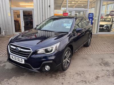 Subaru Outback 2.5i SE Premium 5dr Lineartronic Estate Petrol BLUE at Subaru Used Vehicle Locator Coleshill