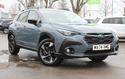 Subaru Crosstrek 2.0i e-Boxer Touring 5dr Lineartronic Hatchback Petrol/Electric Hybrid BLUE at Subaru Used Vehicle Locator Coleshill