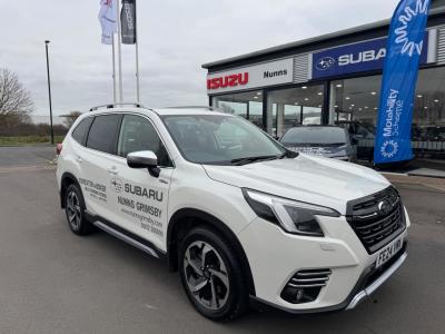 Subaru Forester 2.0i e-Boxer XE Premium 5dr Lineartronic Estate Petrol/Electric Hybrid WHITE at Subaru Used Vehicle Locator Coleshill