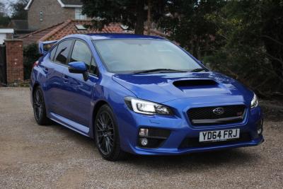 Subaru WRX STi 2.5 WRX STi Type UK 4dr Saloon Petrol BLUE at Subaru Used Vehicle Locator Coleshill