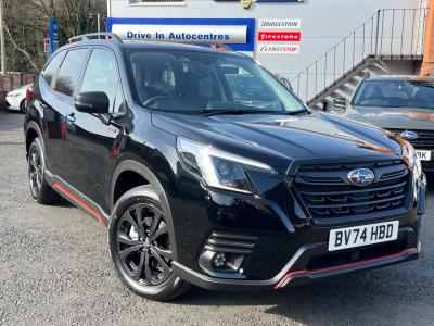 Subaru Forester 2.0i e-Boxer Sport 5dr Lineartronic SUV Petrol/Electric Hybrid at Subaru Used Vehicle Locator Coleshill