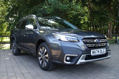 Subaru Outback 2.5i Touring 5dr Lineartronic Estate Petrol Magnetite Grey Metallic at Subaru Used Vehicle Locator Coleshill