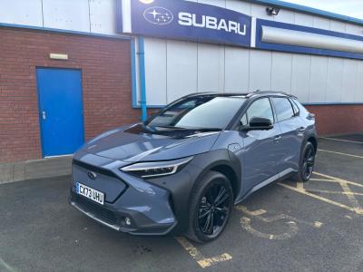 Subaru Solterra 0.0 150kW Touring 71.4kWh 5dr Auto AWD Hatchback Electric GREY/BLACK at Subaru Used Vehicle Locator Coleshill