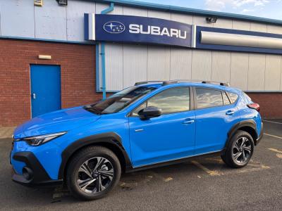 Subaru Crosstrek 2.0i e-Boxer Limited 5dr Lineartronic Hatchback Petrol/Electric Hybrid BLUE at Subaru Used Vehicle Locator Coleshill