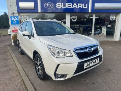 Subaru Forester 2.0 XT 5dr Lineartronic Estate Petrol White at Subaru Used Vehicle Locator Coleshill