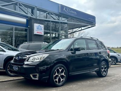 Subaru Forester 2.0i XT SUV 5dr Petrol Lineartronic 4WD Euro 6 (240 ps) SUV Petrol BLACK at Subaru Used Vehicle Locator Coleshill