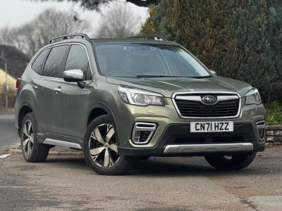 Subaru Forester 2.0i e-Boxer XE Premium 5dr Lineartronic Estate Petrol/Electric Hybrid GREEN at Subaru Used Vehicle Locator Coleshill