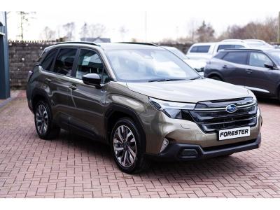 Subaru Forester 2.0i e-Boxer Touring 5dr Lineartronic Estate Petrol/Electric Hybrid Autumn Green Metallic at Subaru Used Vehicle Locator Coleshill