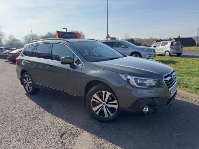 Subaru Outback 2.5i SE Premium 5dr Lineartronic Estate Petrol GREEN at Subaru Used Vehicle Locator Coleshill