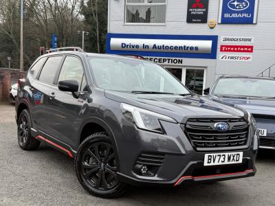 Subaru Forester 2.0i e-Boxer Sport 5dr Lineartronic Estate Petrol/Electric Hybrid GREY at Subaru Used Vehicle Locator Coleshill